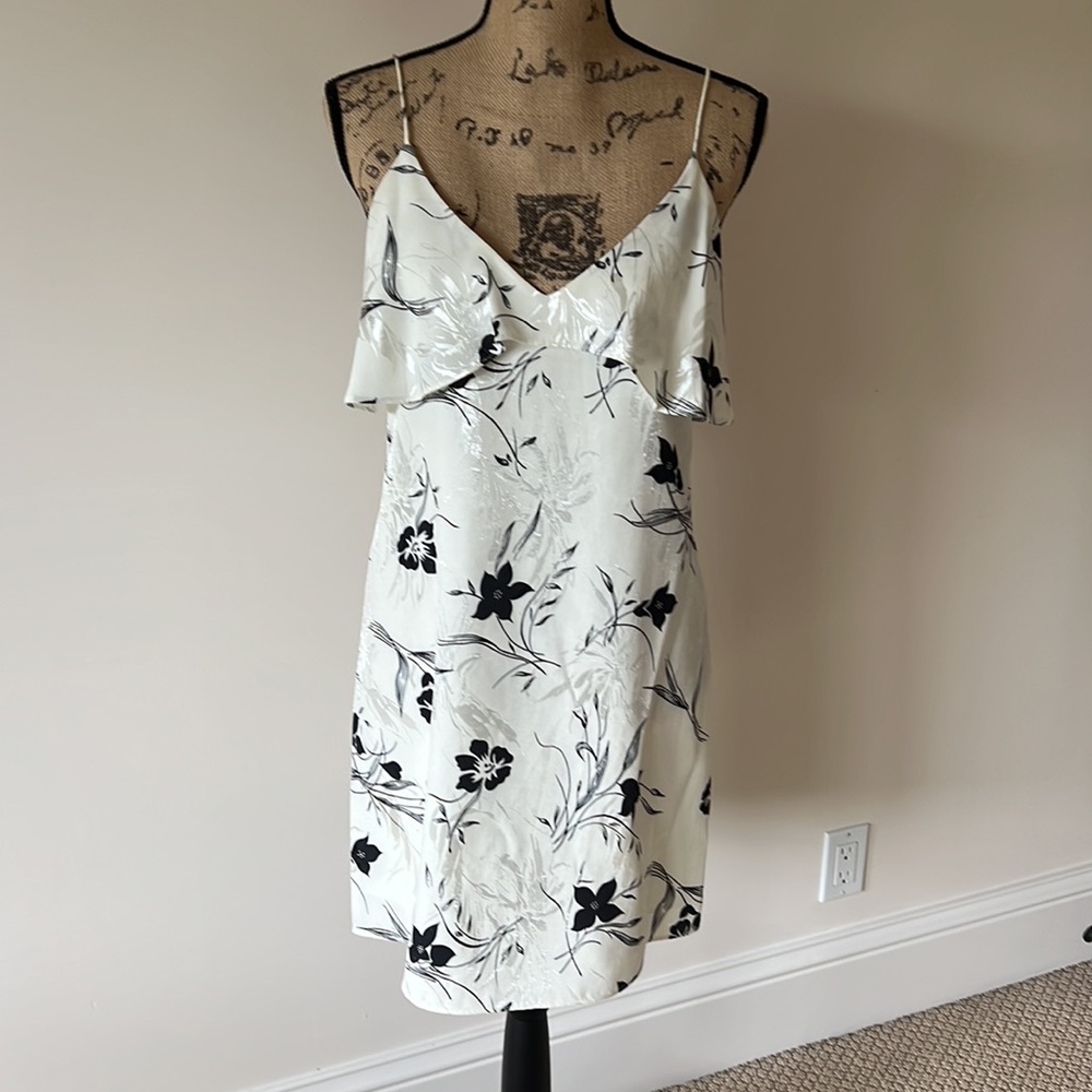 Alice + Olivia Bess Slip spaghetti strap mini dress